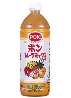 えひめ飲料 POM（ポン）ポンフルーツミックスジュース100％1L PET　12（6×2）本入【2sp_120810_ blue】
