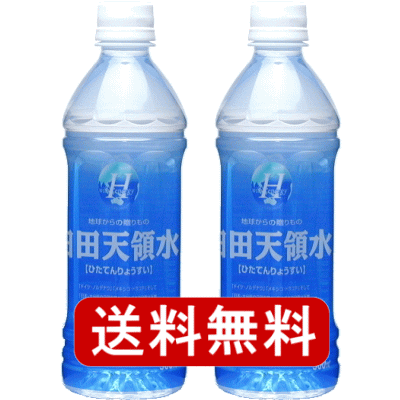 【送料無料】日田天領水ミネラルウォーター500mlPET 48本入(24本×2ケース)※北海道は別途300円必要です。【2sp_120810_ blue】