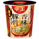 クーポン配布中★ポッカサッポロ辛王 スパイス香る香味豚骨スープ21.8g×6カップ入 (カップスープ)
