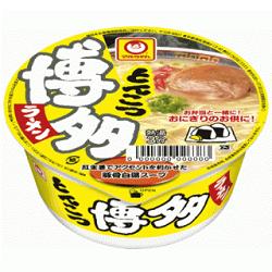 東洋水産　マルちゃん37gまめとんこつ博多ラーメン（ミニ）12食入【2sp_120810_ blue】