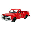 正規輸入品 Jada TOYS ミニカー 1:24 1969 Chevy C10 Primer Red 19941