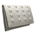 Pisoraro ピソラロ カラースタースタッズ BOXコインミニウォレット ライトグレー PR65