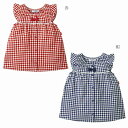 mikiHOUSE(ミキハウス) ギンガムチェックのジャンパースカート L(90-100cm)【13-1801-978】【ラッキーシール対応】