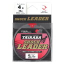 リアルメソッド 鯛ラバ ショックリーダー 30m 4号 ライトピンク REAL METHOD