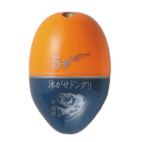 釣研(Tsuriken) 泳がせドングリ　オレンジ　5号 (4989801052042)　