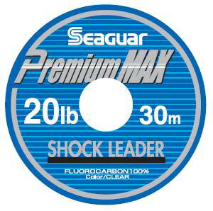 クレハ(KUREHA) シーガー（SeaGuar）　ショックリーダー　プレミアムマックス　20m　30lb