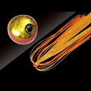 ジャッカル(JACKALL) タングステン鯛カブラ ビンビン玉 スライド 120g レッドゴールド/エビオレンジ