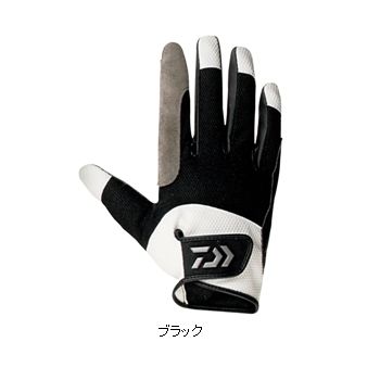 ダイワ(Daiwa) ハイブリッドレザー　ジギンググローブ　DG−7102　XL（LL）　ブラック