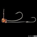 ジャッカル(JACKALL) タングステン鯛テンヤ ビンビンテンヤ 房総タイ 手打ち針 15号 大 レッドゴールド
