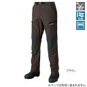 【期間限定50%OFF】シマノ パンツ PA−045Qブラウ...
