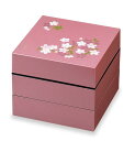 お重・お弁当箱 ランチボックス 宇野千代 オードブル重 3段 あけぼの桜 ピンク