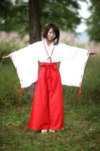 巫女みこさんコスプレ高品質衣装コスチューム女性SMLサイズ