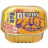 d.b.f　デビィ　離乳食　ビーフ野菜 100g【5000円以上で送料無料】国産老舗メーカーの安心アルミパック総合栄養食！多めの混ぜ物に最適！主食にも！離乳時の食が細い赤ちゃん犬に！！