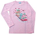 ケアベア(Care Bears)長袖Tシャツ レディース Mサイズ 4436 キッズ 160センチ ソリPK 送料込み メール便配送