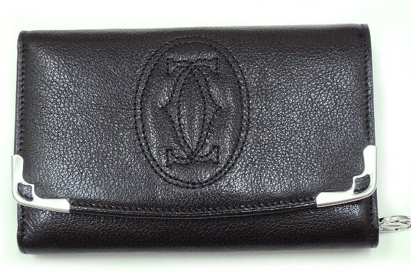 Cartier カルティエマルチェロラインL3000912 二つ折り財布