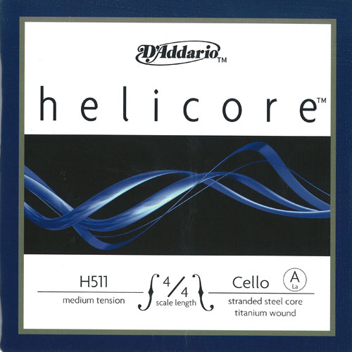 【メール便対応商品】Helicore　ヘリコアチェロ弦　1A