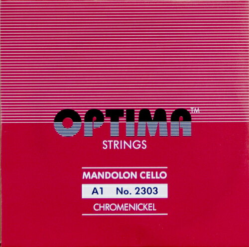 【メール便対応商品】OPTIMA　オプティマ　マンドチェロ弦　1A定番のマンドチェロ弦！