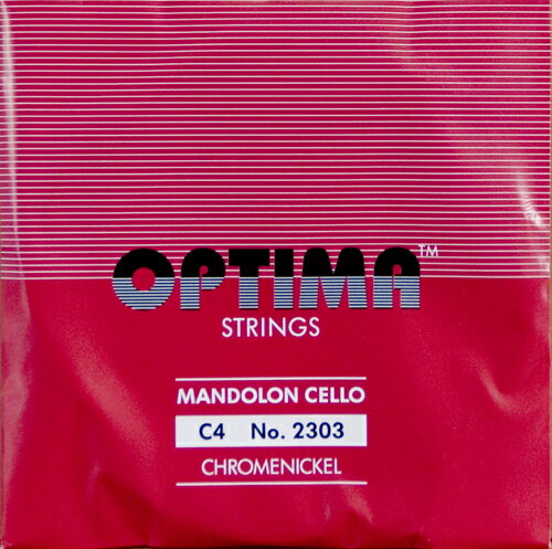 【メール便対応商品】OPTIMA　オプティマ　マンドチェロ弦　4C