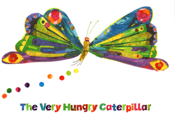 Eric Carle　エリックカール ポストカード（ちょうちょ）メール便利用可￥3800以上で送料無料