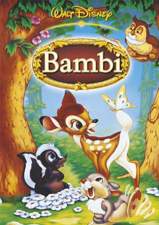 バンビ　Bambi ディズニー ポスター￥3800以上のお買い上げで送料無料(101209)