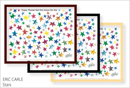 エリック・カール (Eric Carle)　はらぺこあおむし　ミニポスターフレームセット　Stars\3800以上のお買い上げで送料無料！