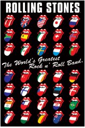 ローリングストーンズ　Rolling Stones (International )　ポスター￥3800以上のお買い上げで送料無料