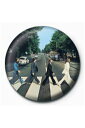 ビートルズ　Beatles (Abbey Road) カンバッチ メール便利用可 /￥3800以上お買い上げで 送料無料