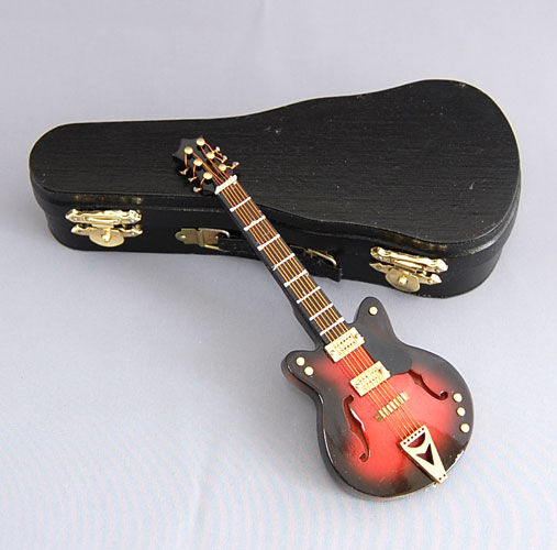 エレキギター　ミニチュア楽器3800以上のお買上げで送料無料！