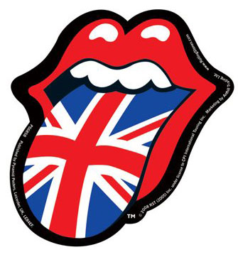 ローリング・ストーンズ ROLLING STONES - (UNION JACK LIPS)　ステッカーメール便利用可 ￥3800以上送料無料