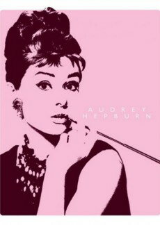 オードリー・ヘプバーン Audrey Hepburn (Cigarello)　ミニポスター【100603】\3800以上のお買い上げで 送料無料