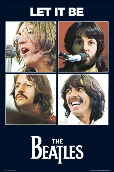 【送料￥290〜】 ザ・ビートルズ ポスター The Beatles Let It Be(…...:posterbin:10015315
