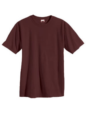 【円高還元特別価格】 アンビル anvil ヘビーウエイト半袖 無地 Tシャツ T0979/チョコレート メール便利用可（1枚） ￥3800以上お買い上げで 送料無料