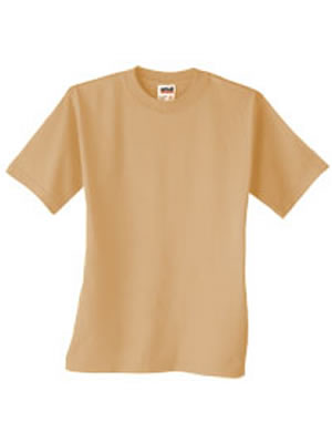 【円高還元特別価格】 アンビル anvil ヘビーウエイト半袖 無地 Tシャツ T0979/キャメル メール便利用可（1枚） ￥3800以上お買い上げで 送料無料