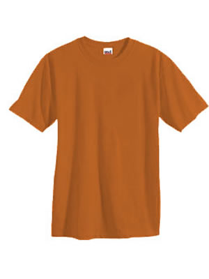 【円高還元特別価格】 アンビルanvil/ヘビーウエイト半袖・無地Tシャツ/テキサスオレンジ メール便利用可（1枚） ￥3800以上お買い上げで 送料無料