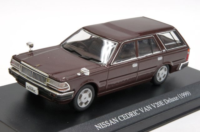 ディズム DISM 1/43 ニッサン セドリック(VNY30) バン V20E デラックス 1999年 後期型 ダークレデッシュブラウン (077177)