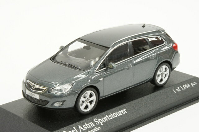 ミニチャンプス MINICHAMPS 1/43 オペル アストラ スポーツツアラー 2010 グレーメタリック(400049010)