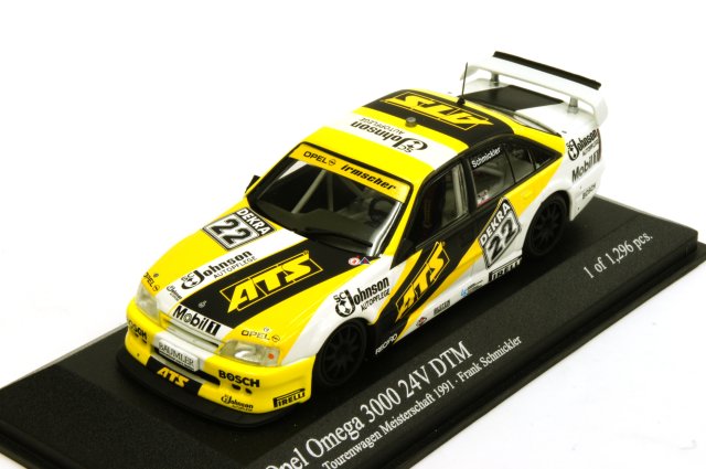 ミニチャンプス MINICHAMPS 1/43 オペル オメガ 3000 24V 1991年 DTM F.SCHMICKLER(400914422)