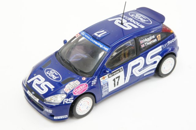 ミニチャンプス MINICHAMPS 1/43 フォード フォーカス RS WRC 2001年 RACラリー #17 Higgins/Thomas(430018997)