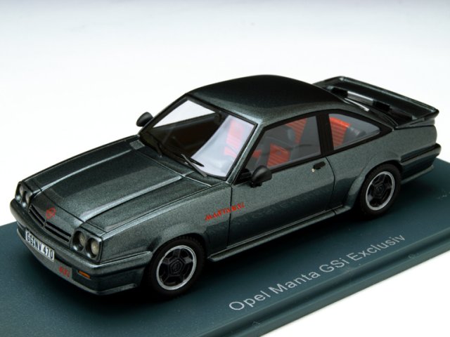 ネオ NEO 1/43 オペル マンタ GSi Exclusiv 1985年 メタリックグレー(NEO45470)