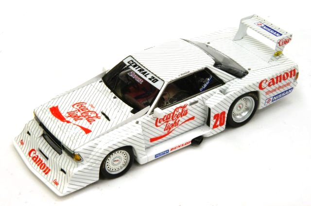 トゥルースケール TRUE SCALE 1/43 ニッサン ブルーバード シルエット Gr.5 "Coca-Cola Light" 1984年 #20 柳田 春人(TSM104315)