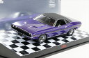 ミニカー グッドスマイルレーシング (AM-003) 1/43 ダッジ チャレンジャー 1970 メタリックパープル/ブラック