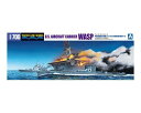 アオシマ 1/700 米国海軍 航空母艦 WASP & 日本海軍 潜水艦 伊19 スケールプラモデル 4905083010303