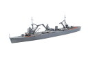 アオシマ 1/700 日本海軍 工作艦 明石 スケールプラモデル 4905083051740