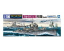 アオシマ 1/700 WL456 日本海軍駆逐艦初霜1945 スケールプラモデル 4579