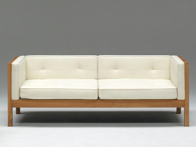 【レビューを書いて表示価格よりさらに5％OFF！】3人掛け 3Pソファ　孤立しがちなソファーを木枠のフレームが優しい印象へ！Herman Millerのレプリカモデル 3S sofa 3S-HM(IV) 