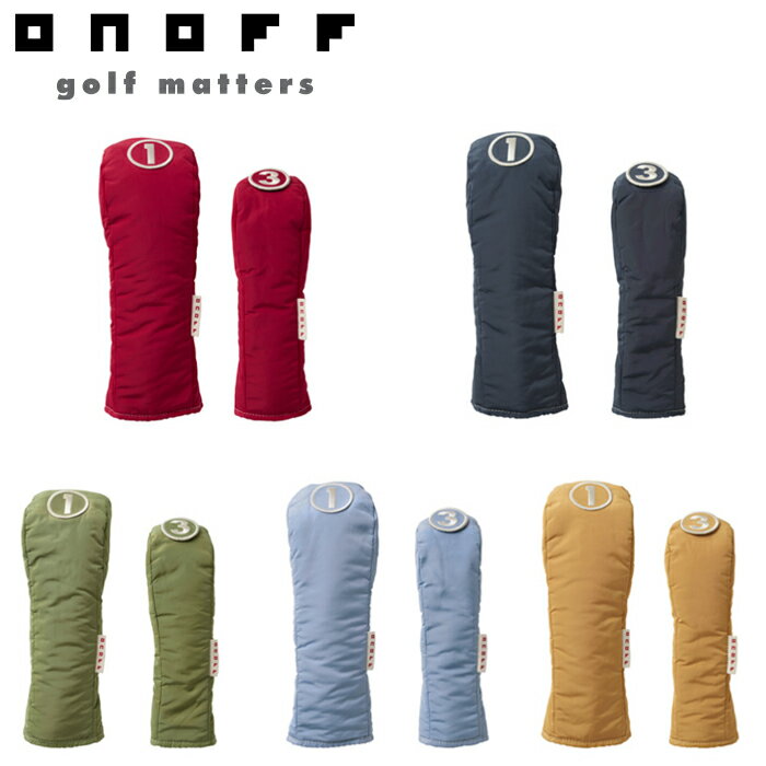 【OH0717（ドライバー用）/OH0817（フェアウェイウッド・ユーティリティ用）】ONOFF-オノフ- ヘッドカバー　LADYS （レディース）ゴルフ用 【ヘッドカバー】【ONOFF/オノフ 2017年カタログ商品】【2017年コレクション】 | ・ ゴルフ パワーゴルフ