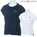 【40%OFF】TOMMY HILFIGER GOLF 春夏モデル トミーヒルフィガー 半袖シャツ レディース THLA929【19】 ゴルフウエア レディース 春夏