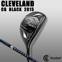 DUNLOP-ダンロップ- クリーブランド- CG BLACK HYBRID UTILITY CG ブラック ハイブリッド ユーティリティ【MITSUBISHI BASSARA E-TYPE55HYB DSPオリジナルカーボンシャフト】【ゴルフクラブ】【ゴルフ用品】スポーツ・アウトドア パワーゴルフ