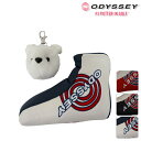 【ヘッドカバー系】Callaway-キャロウェイ- Odyssey-オデッセイ- Bear Blade Putter Cover SS 17 JM ベアー ブレード パターカバー【17】【ゴルフ用品】