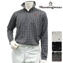 【長袖シャツ系】【GWMK101】【NEW秋冬モデル】Munsingwear-マンシングウェア- MENS(メンズ) 格子柄 長袖 シャツ【17】M,L,LL,3Lサイズ【トップス】【ゴルフ用品】